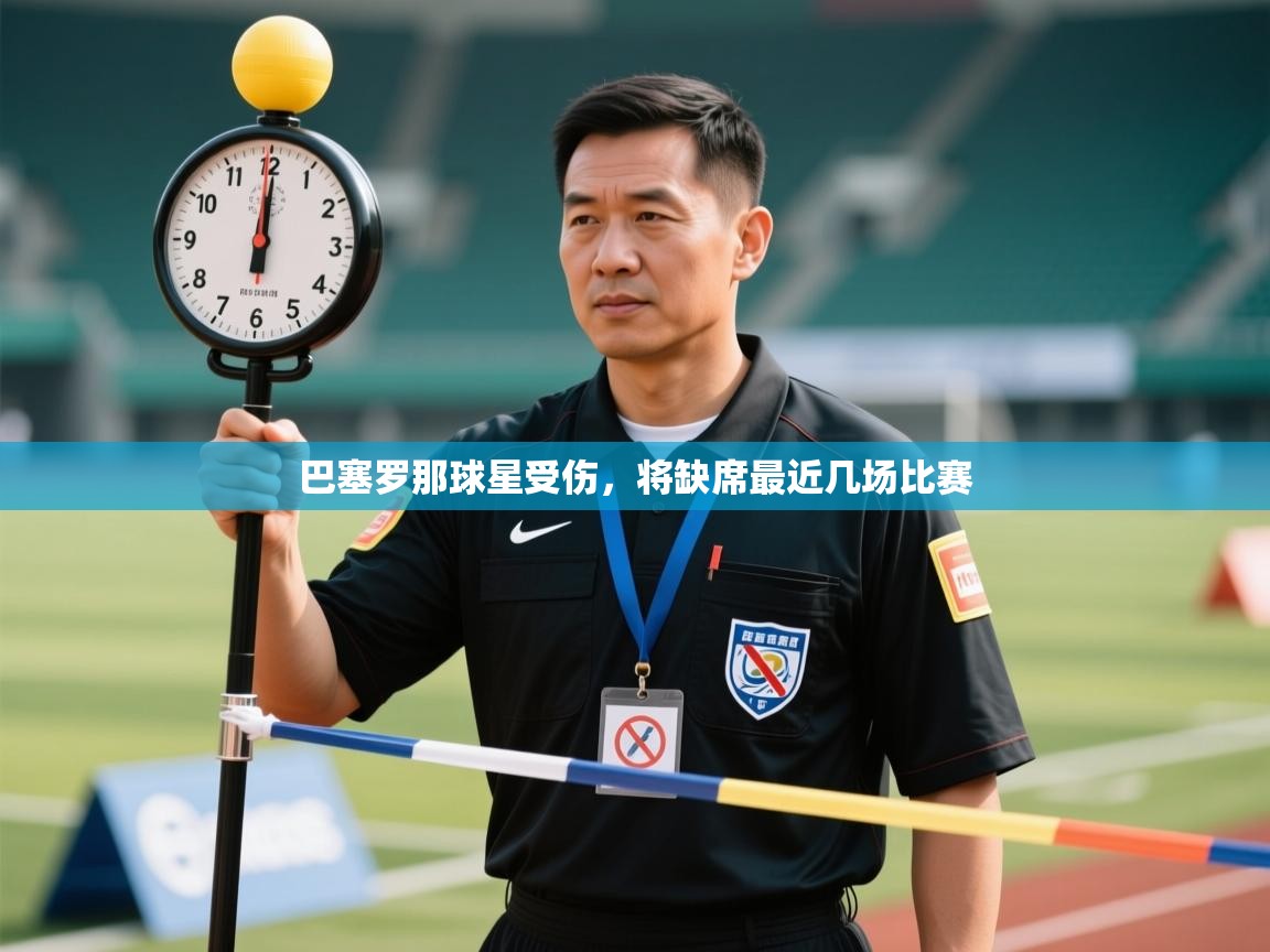 巴塞罗那球星受伤，将缺席最近几场比赛