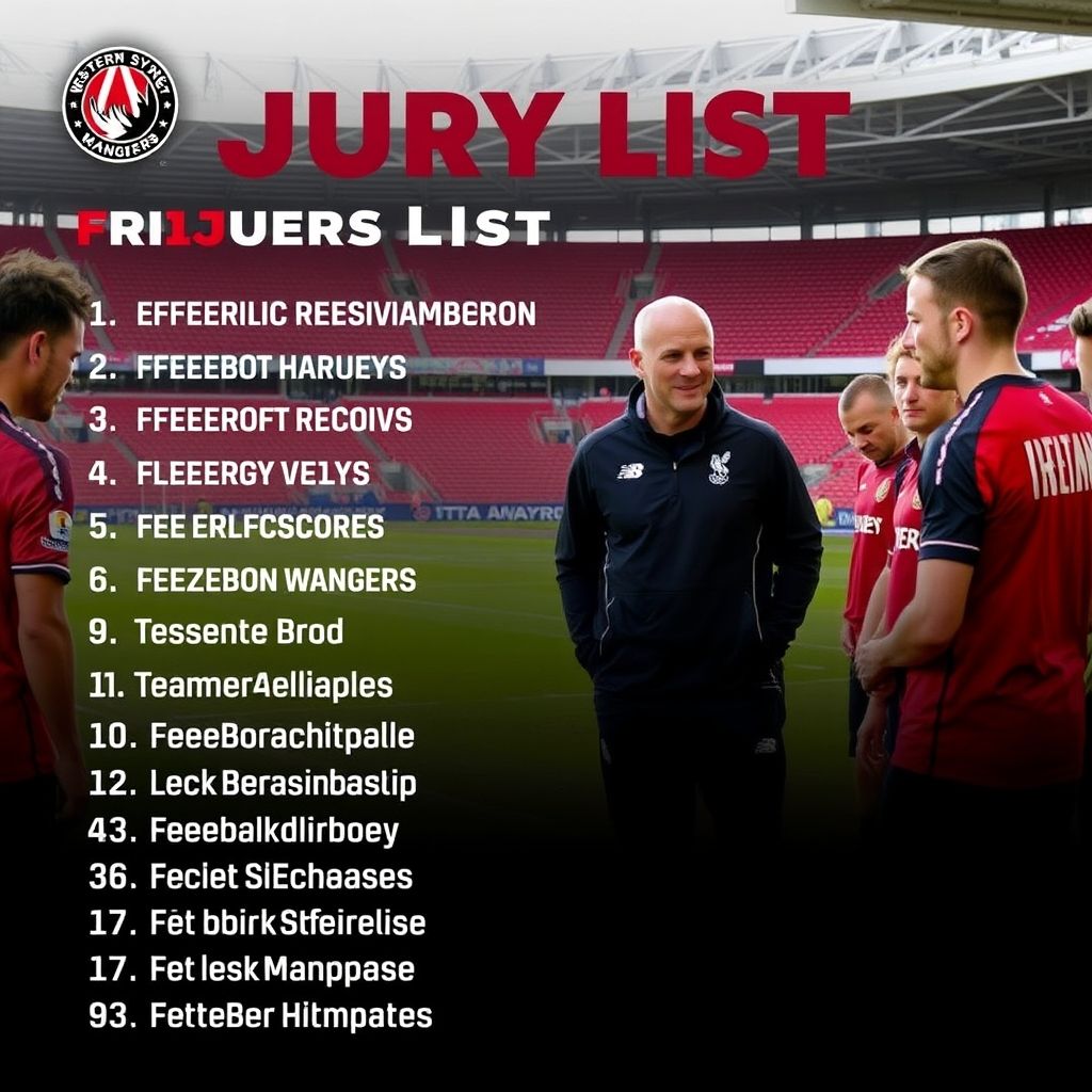 半岛体育在线登录-西悉尼流浪者伤病名单更新，关键球员状态备受关注