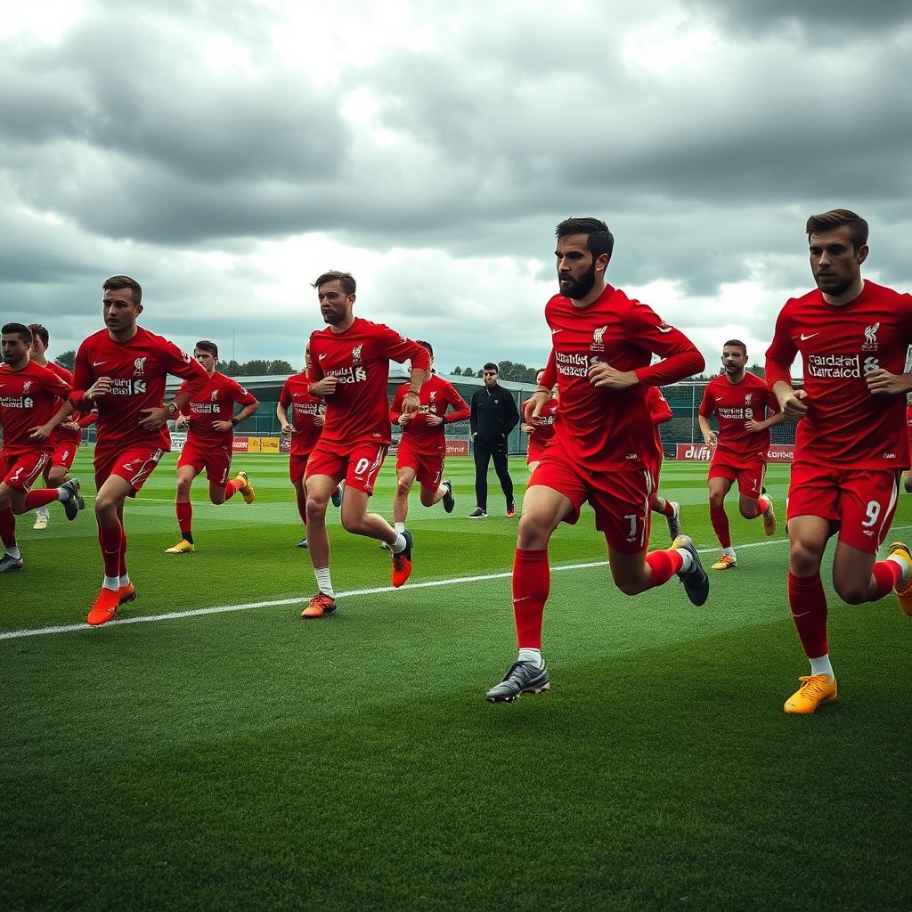 半岛体育官方入口-利物浦技战术演练密集，冲刺冠军全力以赴